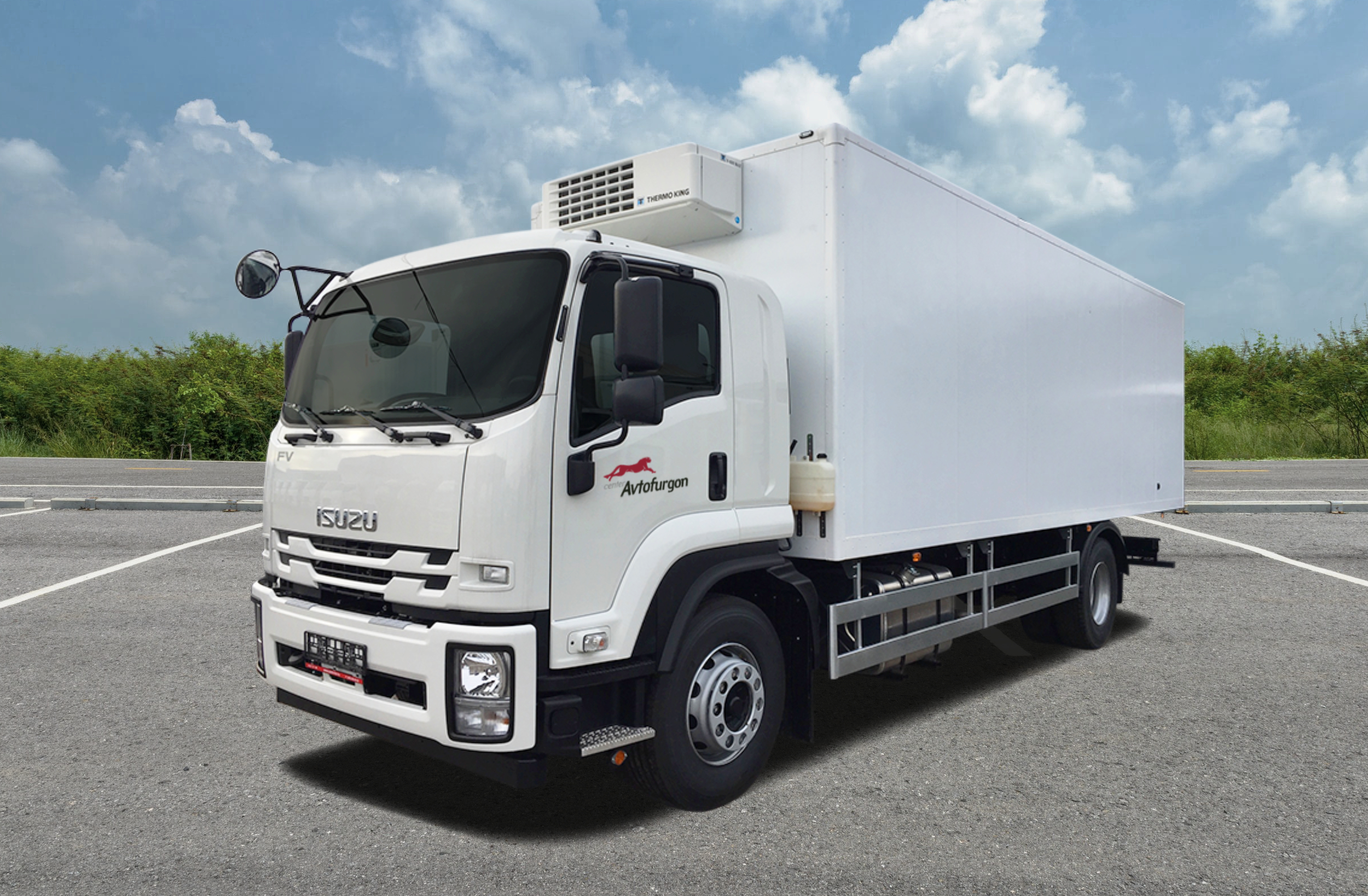 На пике мощности: обзор и технические характеристики грузовика Isuzu FVR 34
